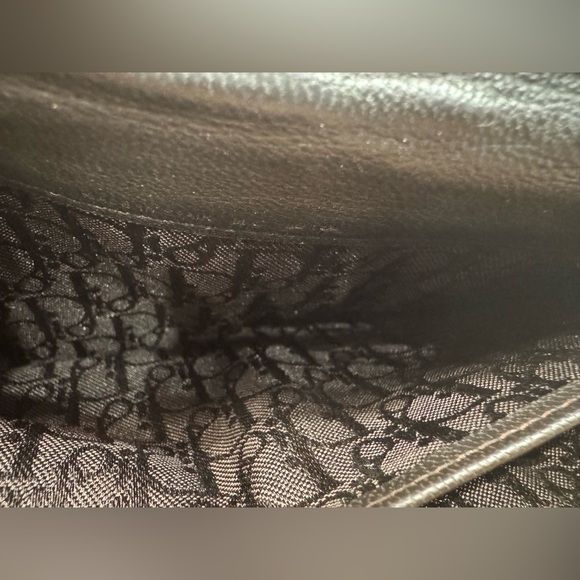 CHRISTIAN DIOR LADY DIOR CHAIN WALLET 100%AUTHENTIC VERY GOOD USED CONDITION EUC - Picture 11 of 16